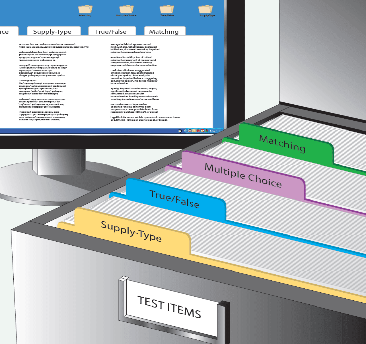A bank of test items makes it easier to construct new tests Developing a Test Item Bank