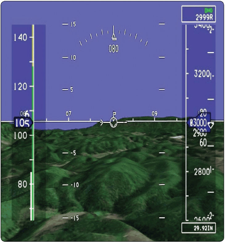 SVS system Vision in Flight