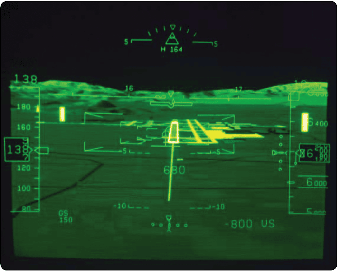 Night time SVS system Vision in Flight