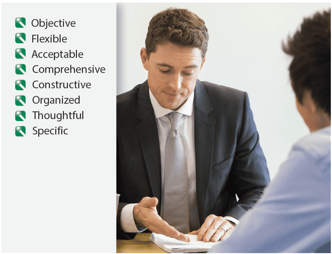 Effective assessments share a number of characteristics Aviation instructor