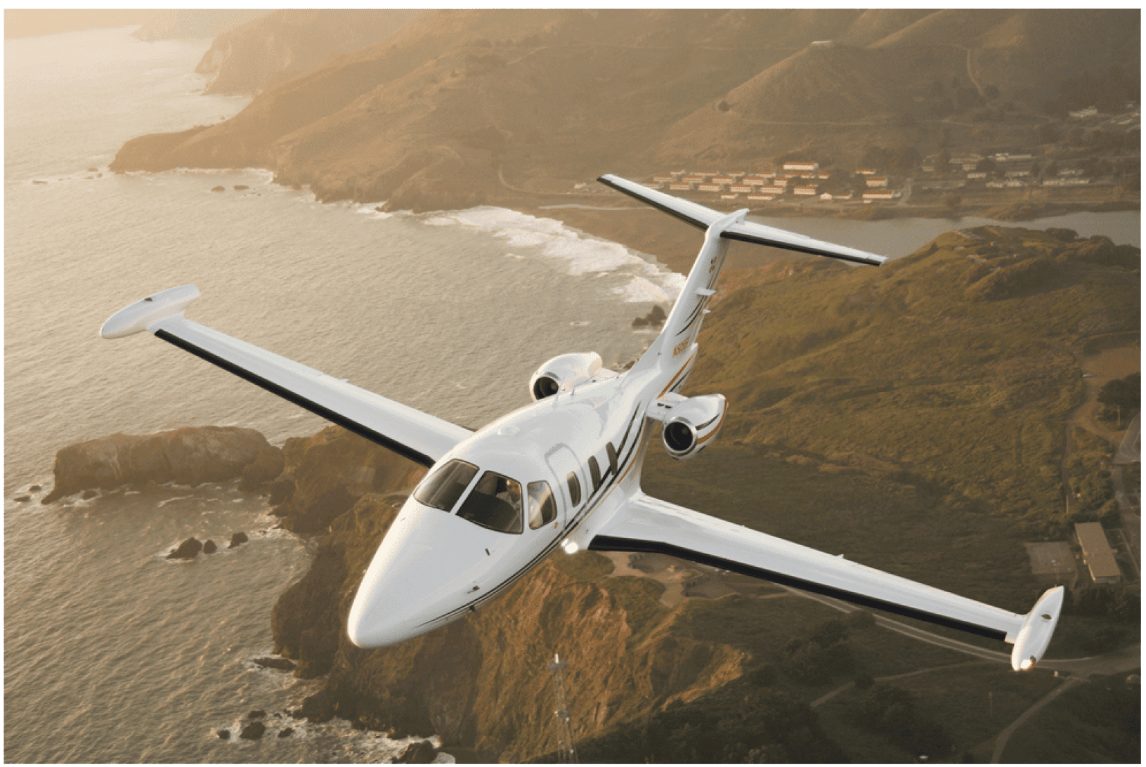 Very light jet aircraft in flight Single-Pilot Resource Management